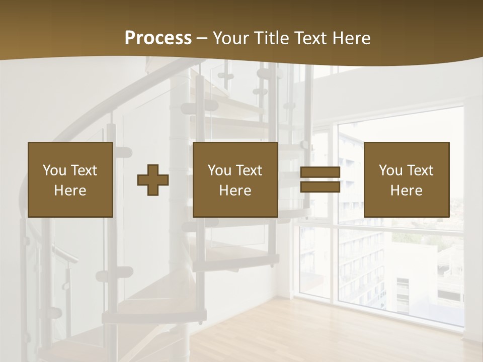 Black View Cityscape PowerPoint Template