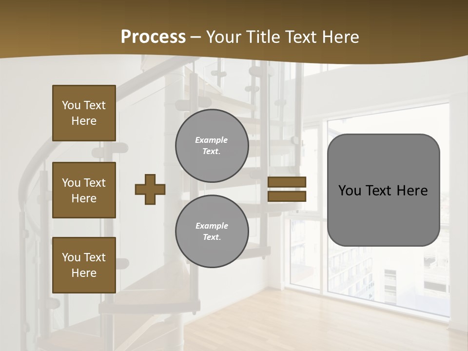 Black View Cityscape PowerPoint Template