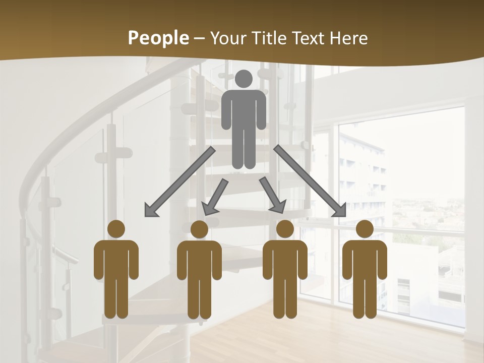 Black View Cityscape PowerPoint Template