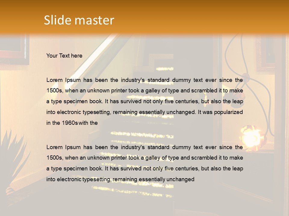 Structure Render Light PowerPoint Template