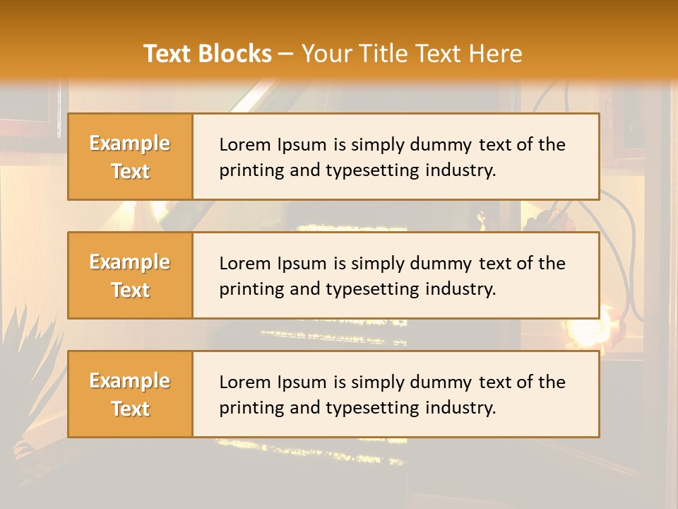 Structure Render Light PowerPoint Template