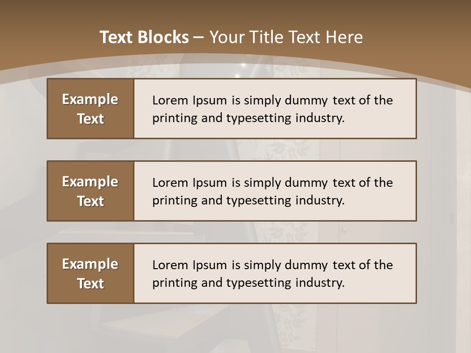 House City Downtown PowerPoint Template