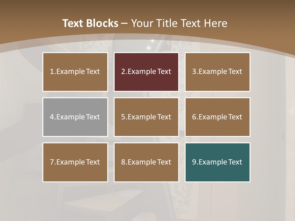 House City Downtown PowerPoint Template