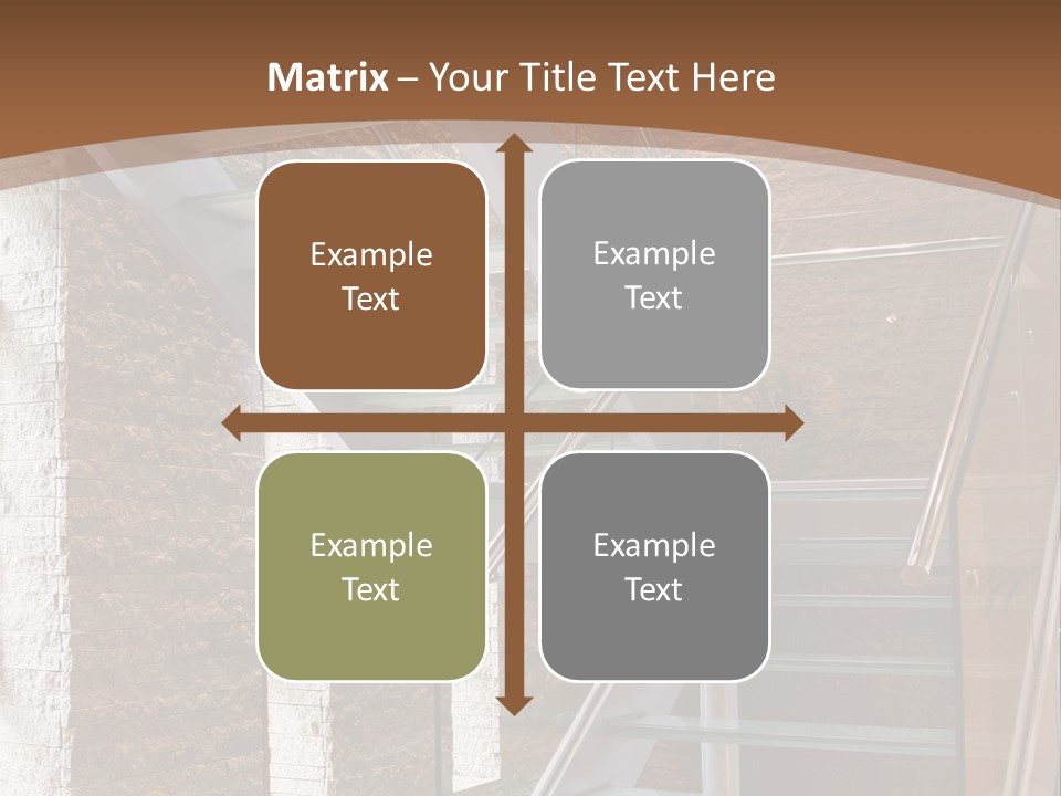 Square Urban Light PowerPoint Template