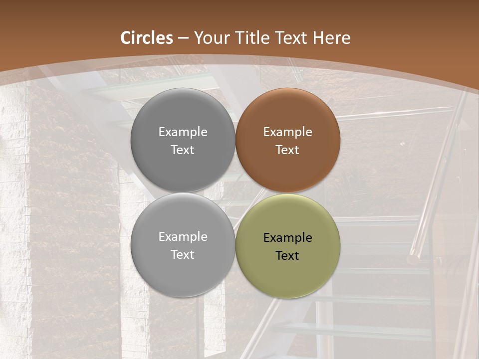 Square Urban Light PowerPoint Template