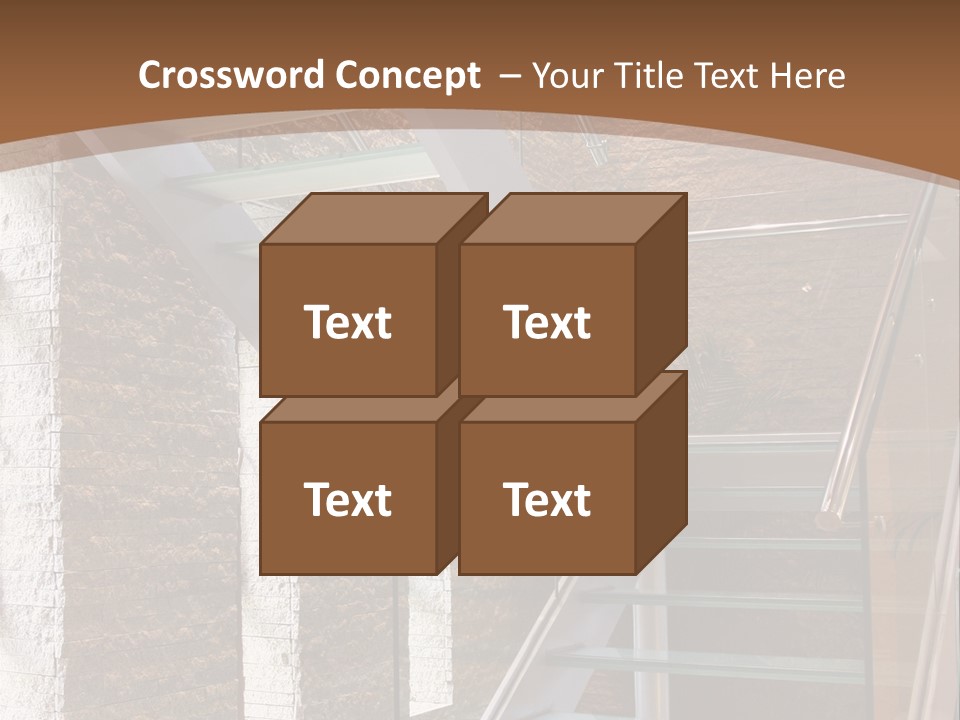 Square Urban Light PowerPoint Template