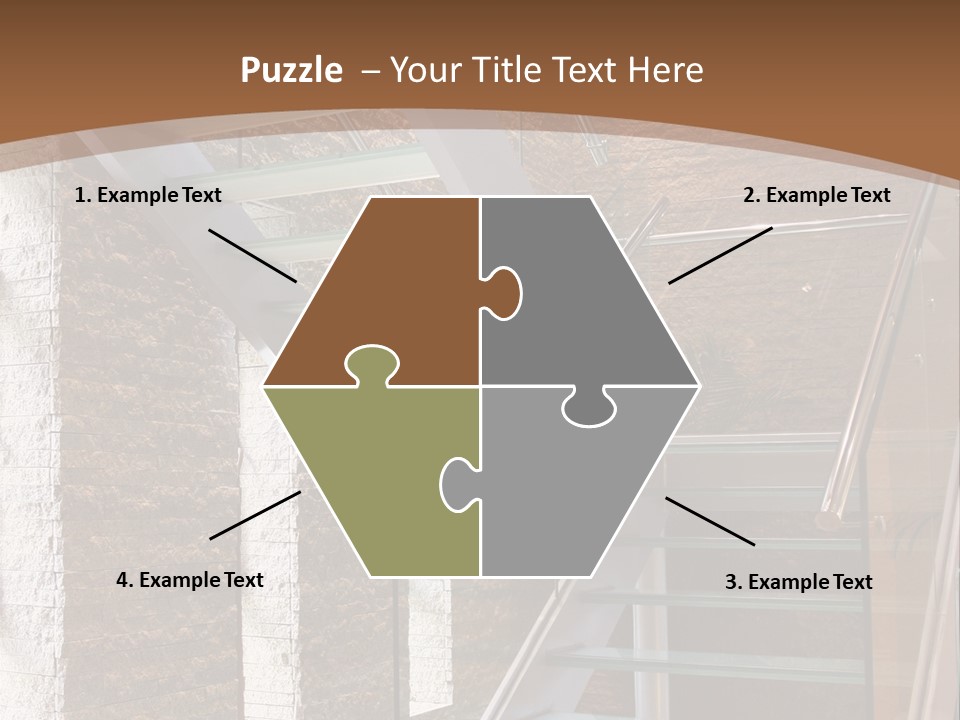 Square Urban Light PowerPoint Template