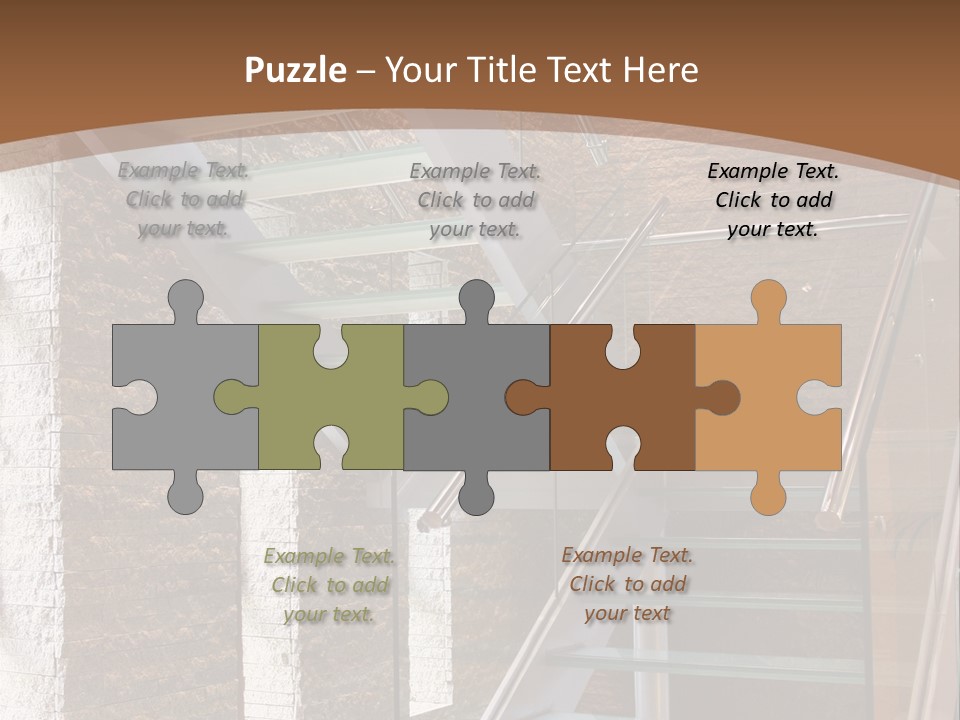 Square Urban Light PowerPoint Template