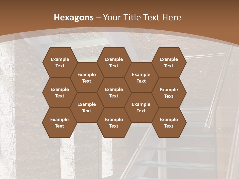 Square Urban Light PowerPoint Template