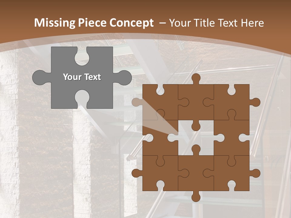 Square Urban Light PowerPoint Template