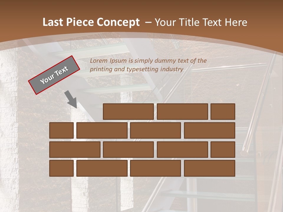 Square Urban Light PowerPoint Template