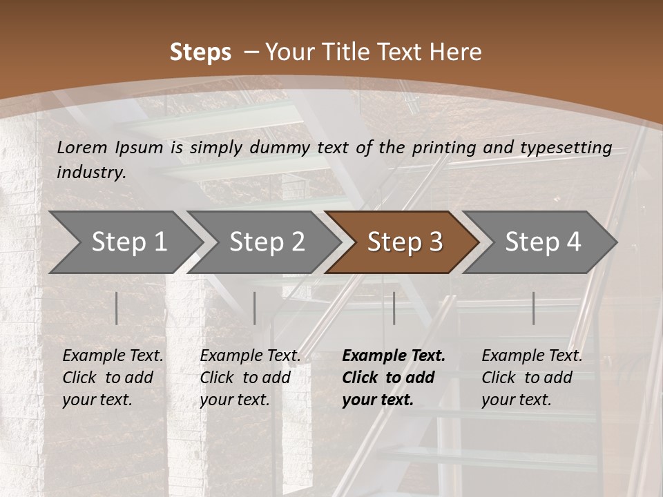 Square Urban Light PowerPoint Template