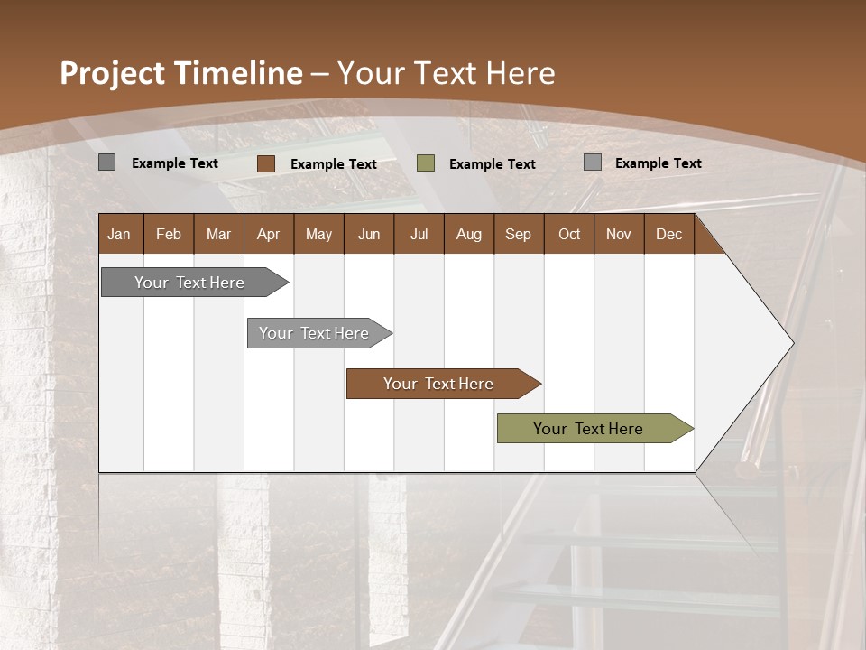 Square Urban Light PowerPoint Template