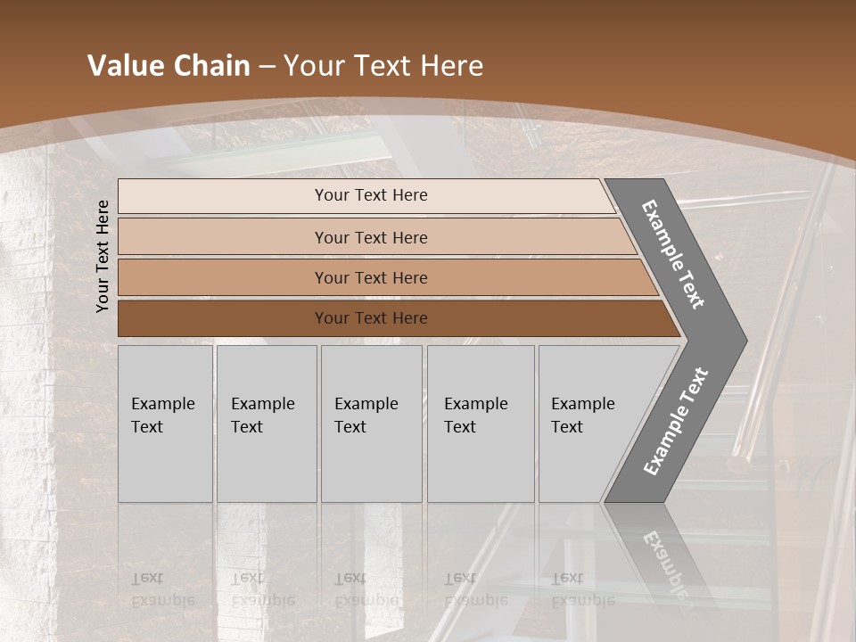 Square Urban Light PowerPoint Template