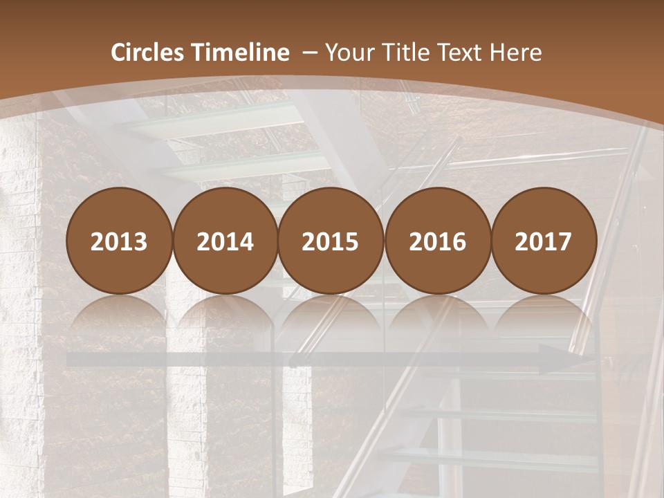 Square Urban Light PowerPoint Template