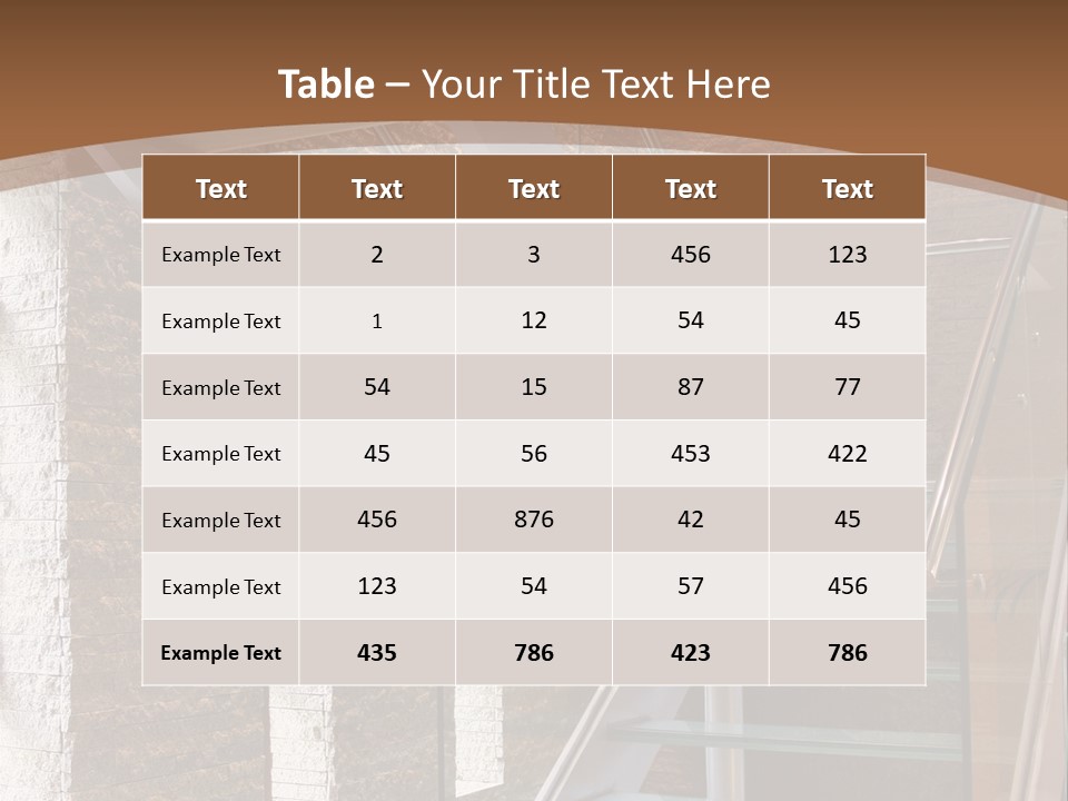 Square Urban Light PowerPoint Template