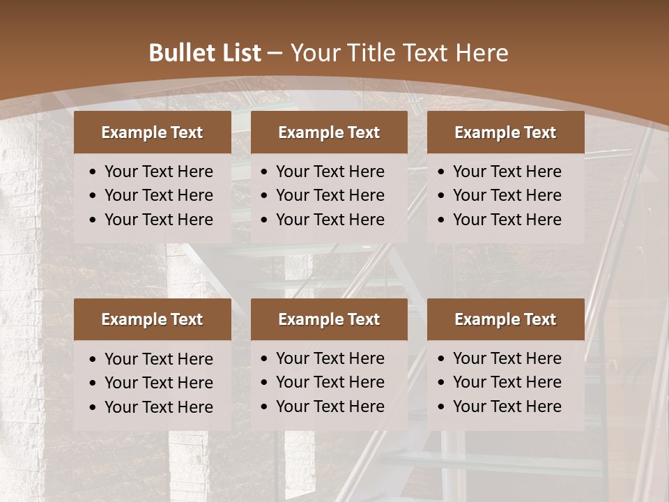 Square Urban Light PowerPoint Template