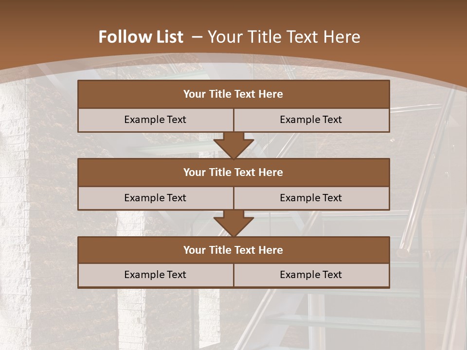 Square Urban Light PowerPoint Template