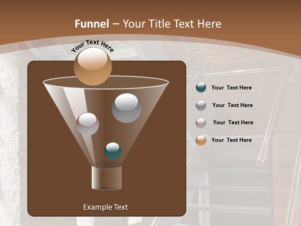 Square Urban Light PowerPoint Template