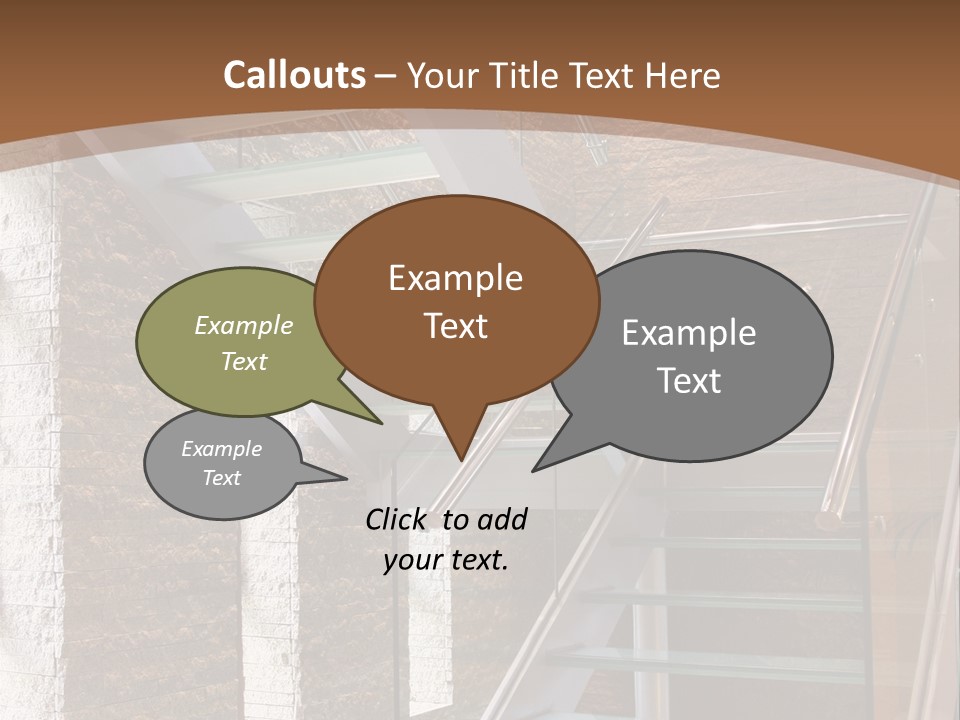 Square Urban Light PowerPoint Template