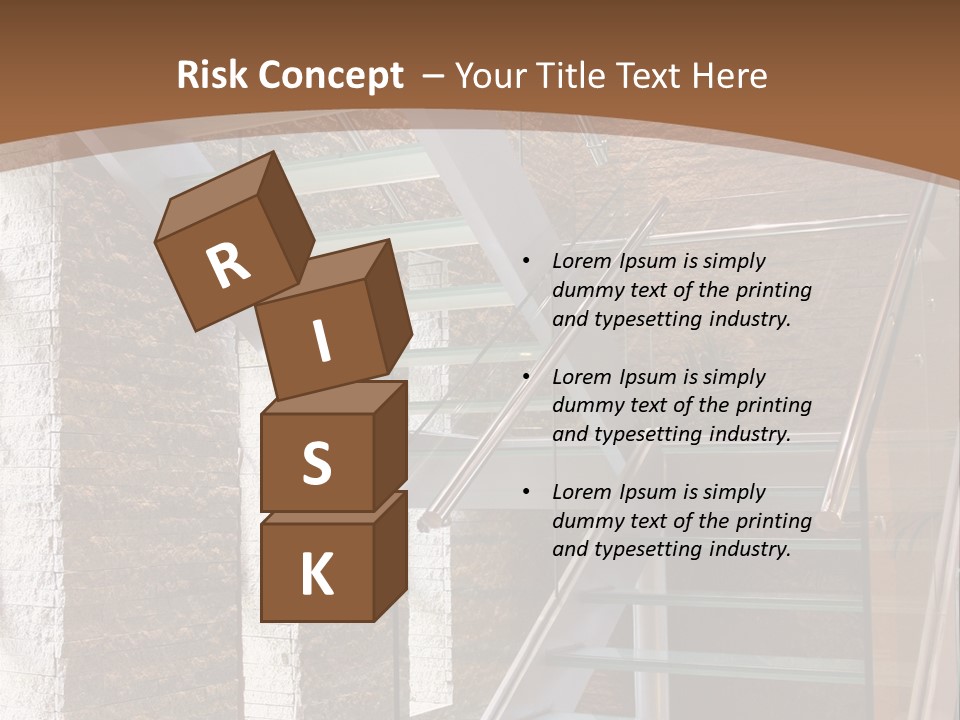 Square Urban Light PowerPoint Template