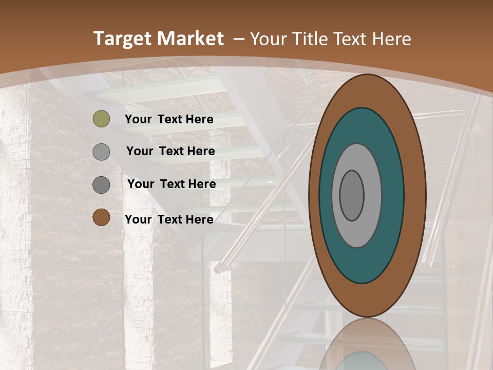 Square Urban Light PowerPoint Template