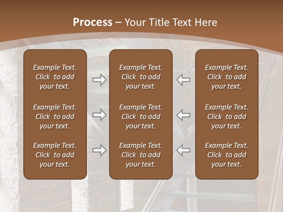 Square Urban Light PowerPoint Template