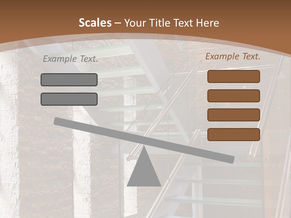 Square Urban Light PowerPoint Template