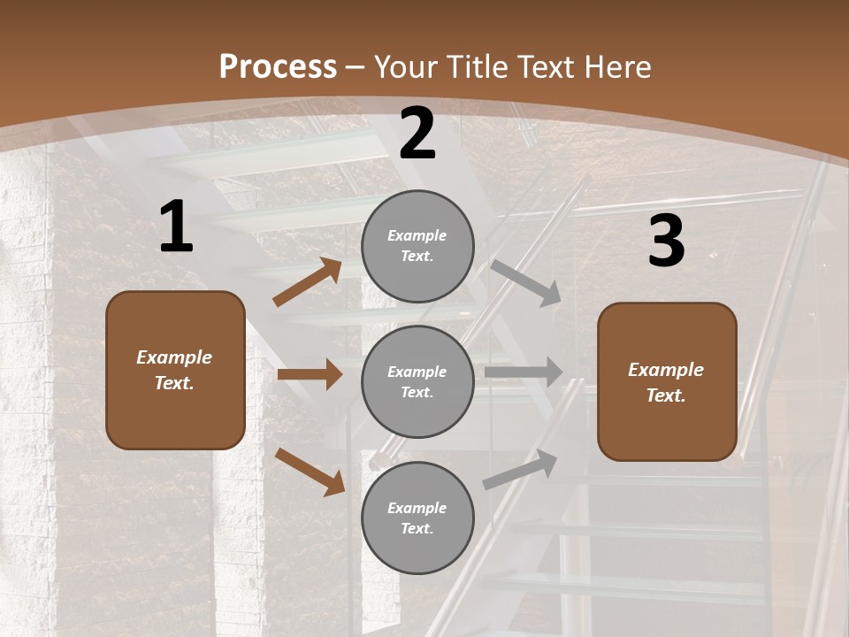 Square Urban Light PowerPoint Template