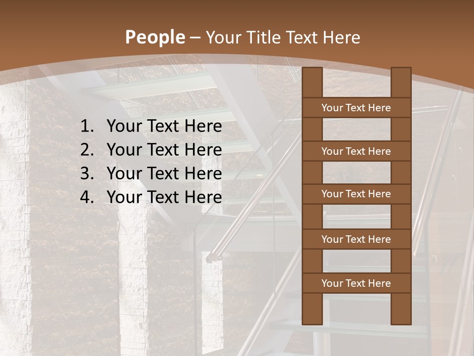 Square Urban Light PowerPoint Template
