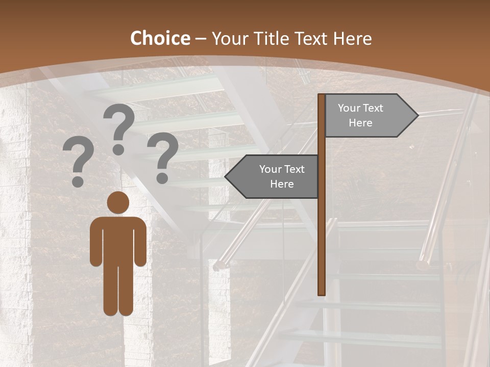 Square Urban Light PowerPoint Template