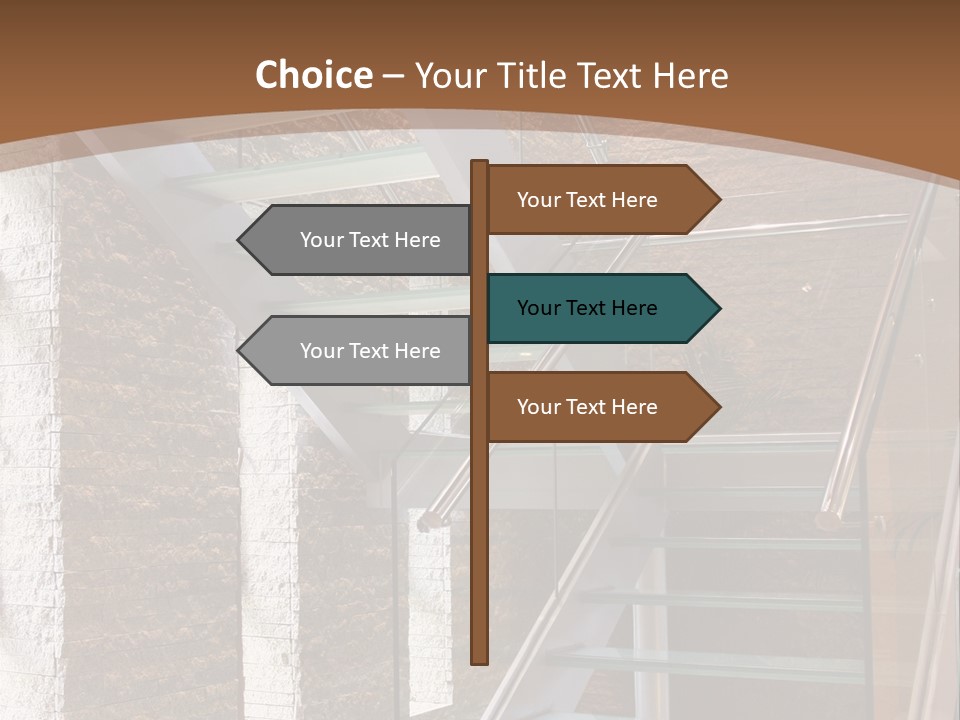 Square Urban Light PowerPoint Template