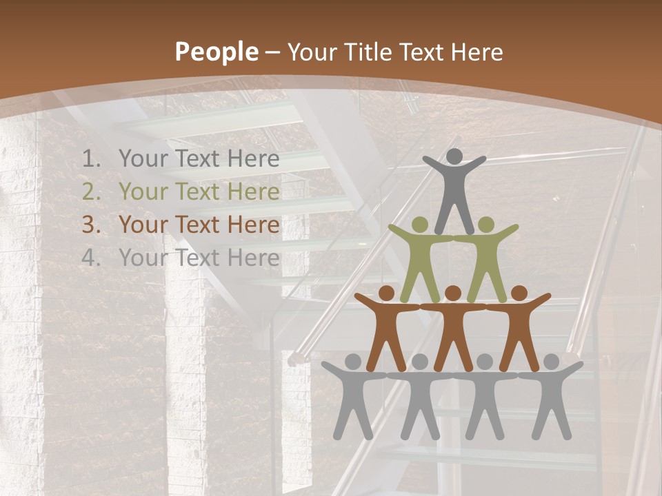 Square Urban Light PowerPoint Template