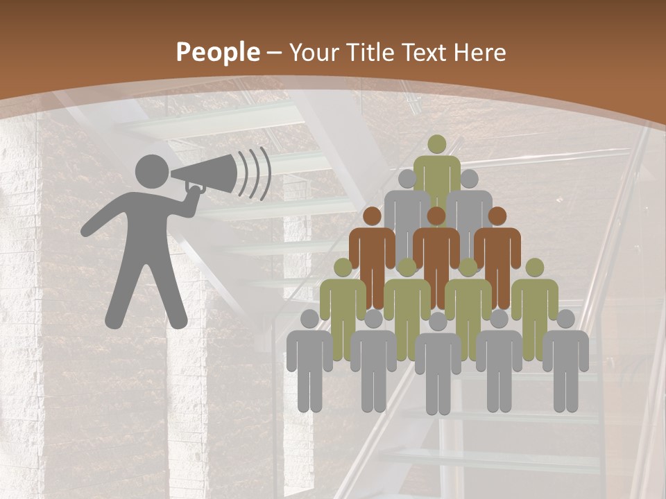 Square Urban Light PowerPoint Template