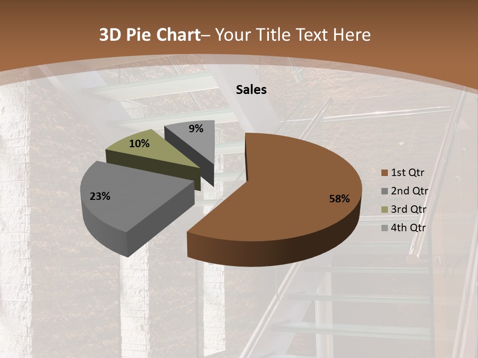 Square Urban Light PowerPoint Template