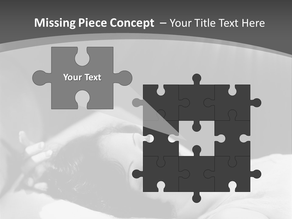 Light Globe Tall PowerPoint Template