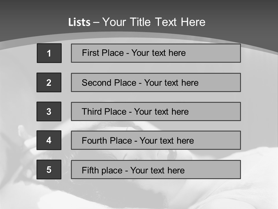 Light Globe Tall PowerPoint Template