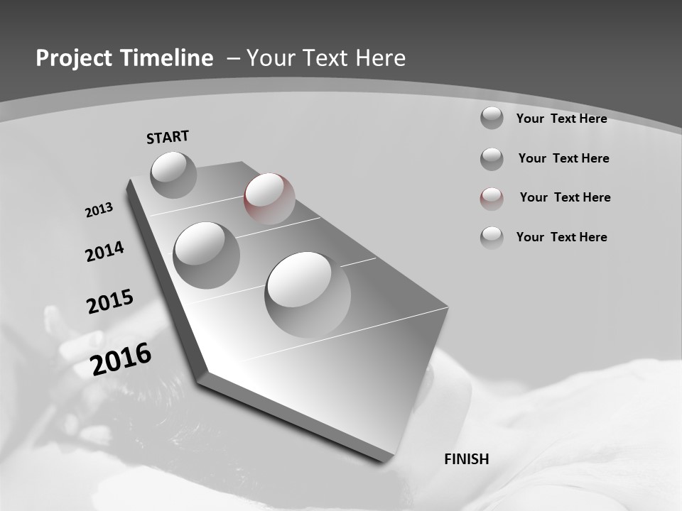 Light Globe Tall PowerPoint Template
