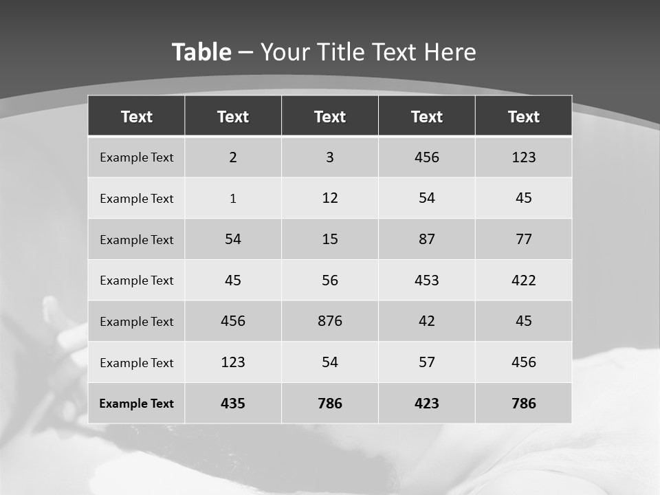 Light Globe Tall PowerPoint Template
