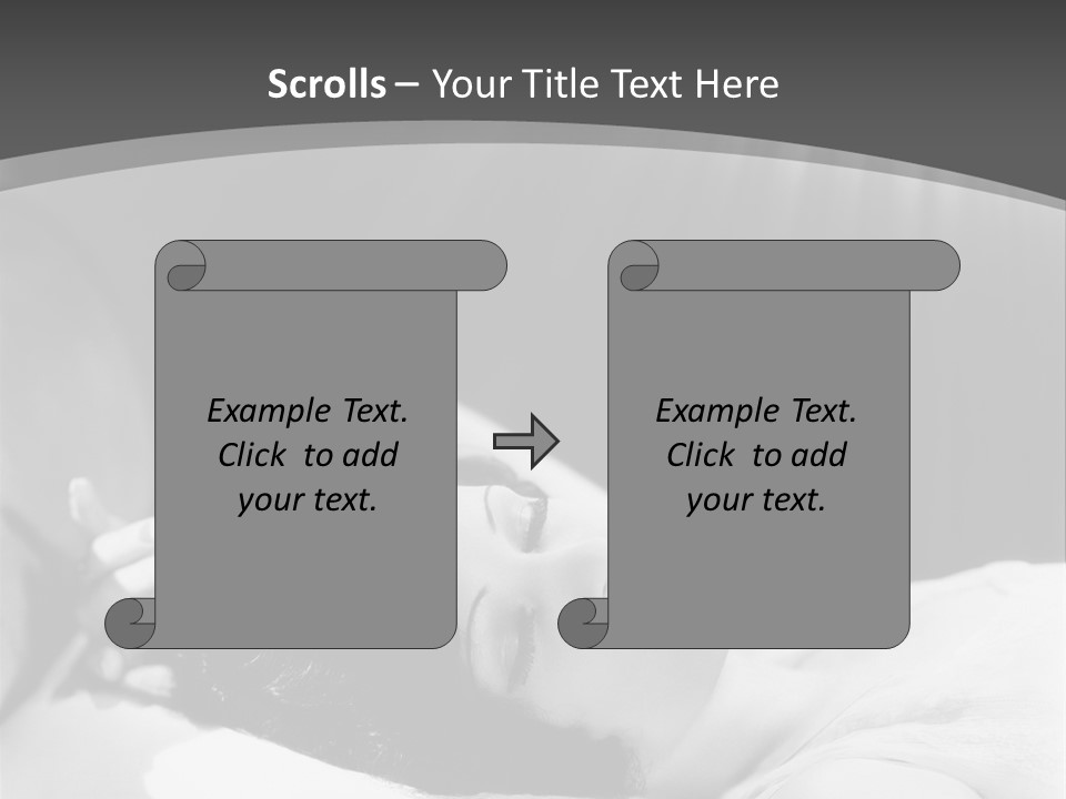 Light Globe Tall PowerPoint Template
