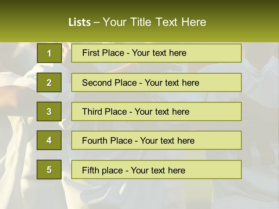 High Render Downtown PowerPoint Template