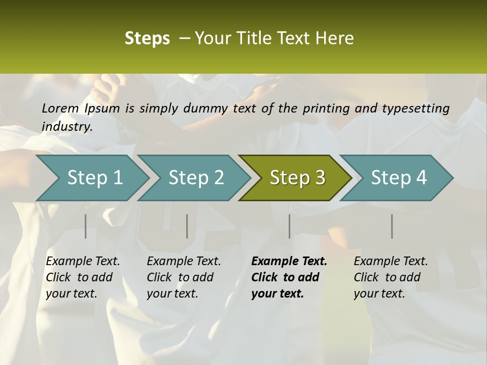 High Render Downtown PowerPoint Template