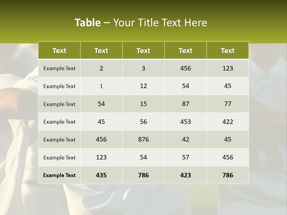 High Render Downtown PowerPoint Template