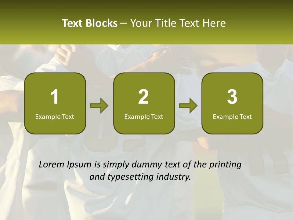 High Render Downtown PowerPoint Template