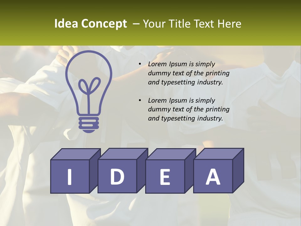 High Render Downtown PowerPoint Template