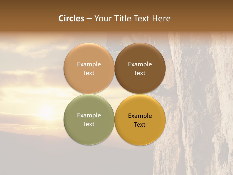 Graphic Sphere Structure PowerPoint Template