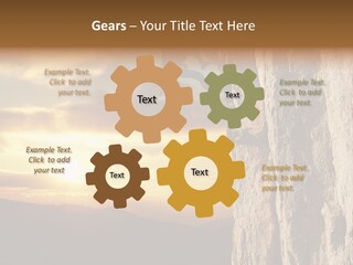 Graphic Sphere Structure PowerPoint Template