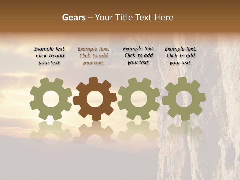 Graphic Sphere Structure PowerPoint Template