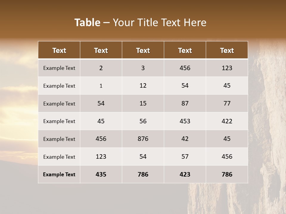 Graphic Sphere Structure PowerPoint Template