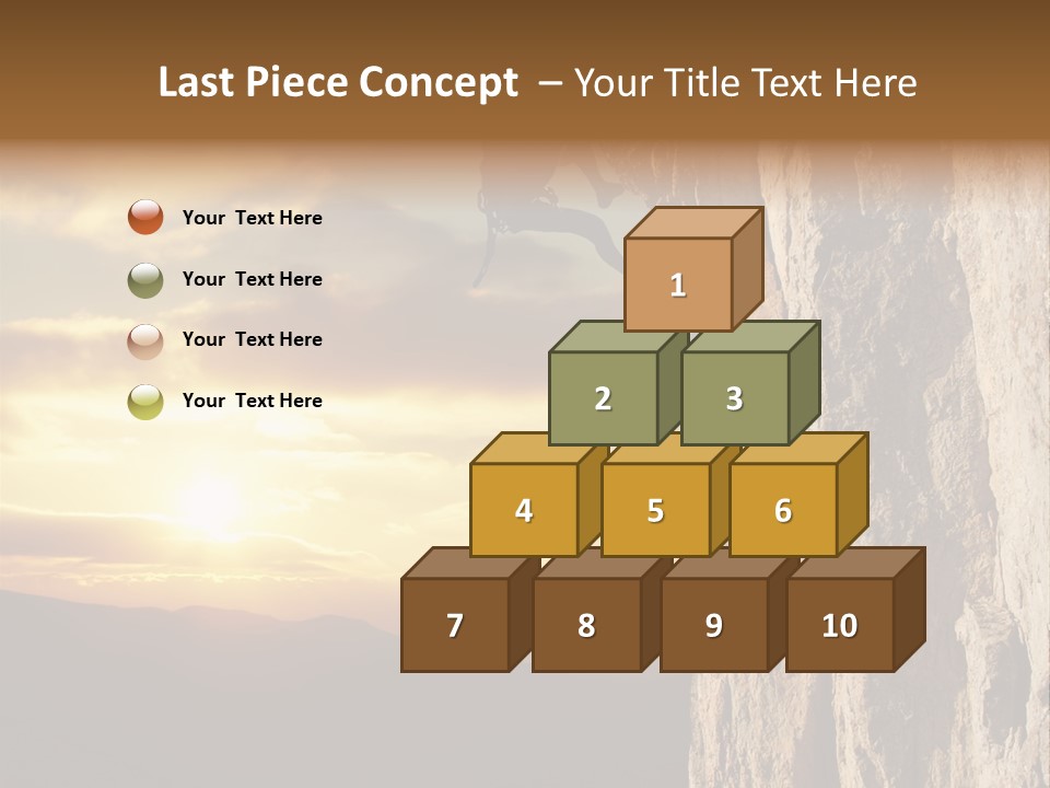 Graphic Sphere Structure PowerPoint Template